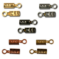  Зажим для узла DC-092/10 4x2x2 мм 10 шт №02 под никель