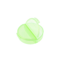 " Gamma" контейнер для бисера пластик T- 33 салатовый\ прозрачный