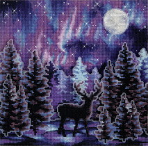 Набор для вышивания " PANNA" PS- 7413 " Звездная ночь" 21 х 21 см