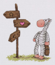 " Klart" набор для вышивания 8- 311 " Правильный путь" 