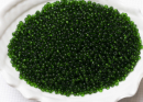 Бисер Чехия круглый 06/0 50г 50120h прозрачный зеленый квадратное отверстие